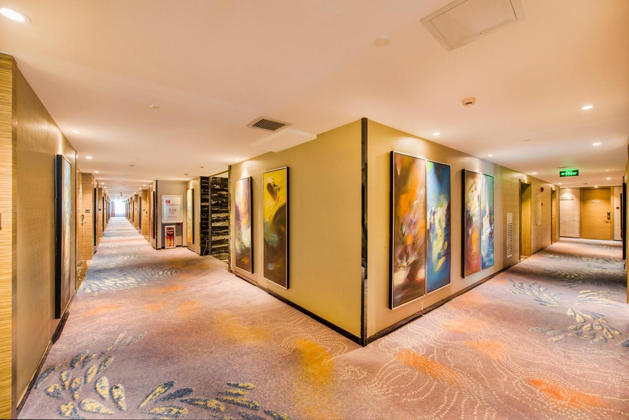 La Perle International Hotel - Free Shuttle Between Hotel And Exhibition Center During Canton Fair & Exhibitor Registration Counter Exterior photo