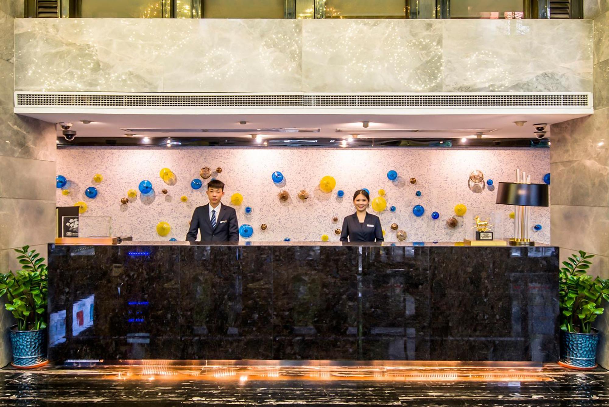 La Perle International Hotel - Free Shuttle Between Hotel And Exhibition Center During Canton Fair & Exhibitor Registration Counter Exterior photo